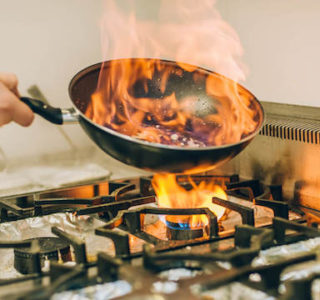 Kitchen Hood Fire Suppression System, Wet Chemical Kitchen Hood Fire Suppression