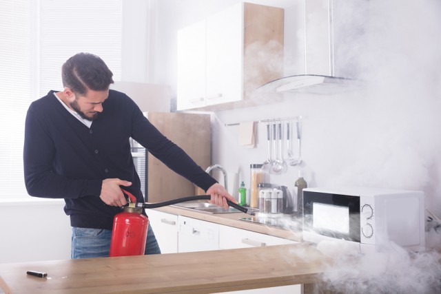 fire suppression system wet chemical for kitchen hood